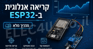 קריאה אנלוגית ESP32